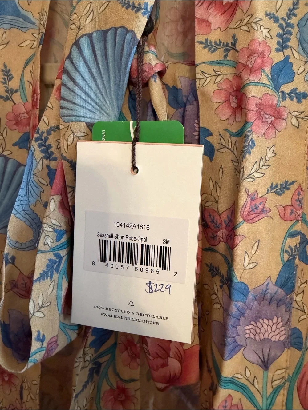 Spell Seashell Short Robe - Picture 5 of 11
